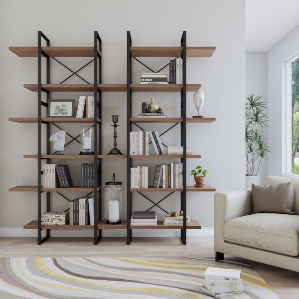 17 Stories Etagere Bookcase Wayfair